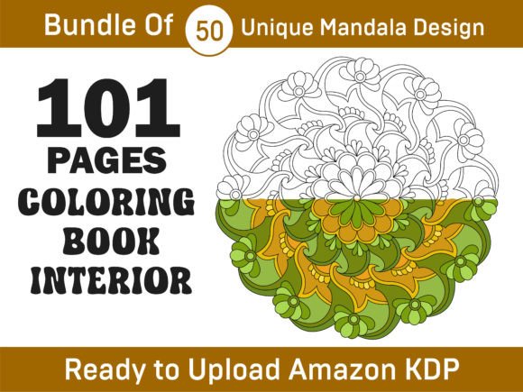Download 101 Pages Mandala KDP Interior Vol-1 - Pages Collection