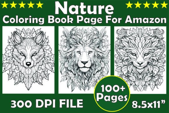 Download Nature Coloring Book Pages Amazon Vol 1 - Pages Collection