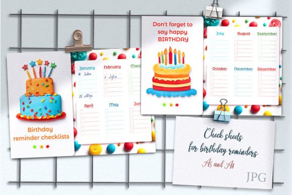 Download Birthday Planning. Worksheets - Worksheets Collection