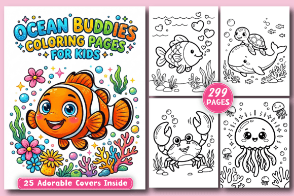 Download Ocean Buddies Coloring Pages for Kids - Pages Collection