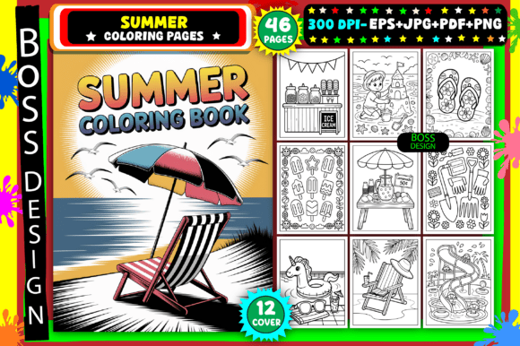 Download Summer Coloring Pages for Adults - Pages Collection