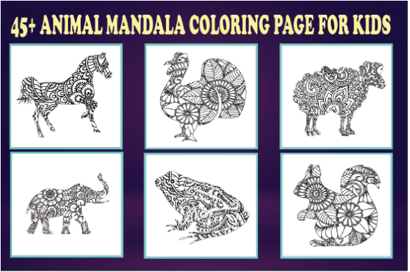 Download Animal Mandala Coloring Pages - Pages Collection