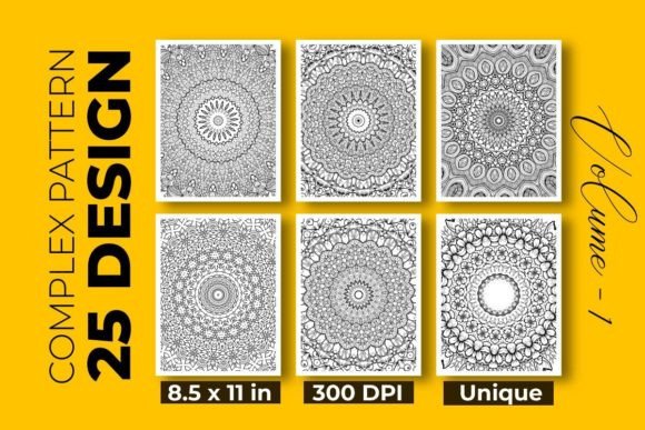 Download Pattern Coloring Pages for Adults V -01 - Pages Collection