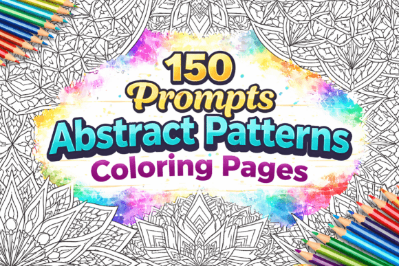 Download Prompts Abstract Patterns Coloring Pages - Pages Collection