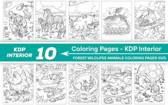 Download Animal Coloring Pages for Kids and Adult - Pages Collection