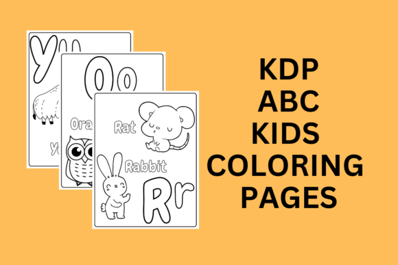 Download KDP ABC Coloring Pages - Pages Collection