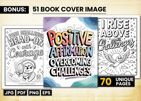 Download Positive Affirmation Coloring Book Pages - Pages Collection