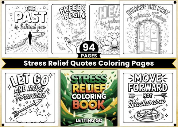 Download Stress Relief Quotes Coloring Pages - Pages Collection