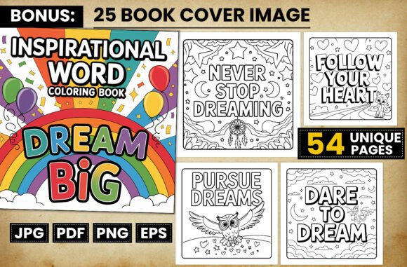 Download Inspirational Word Coloring Pages - Pages Collection
