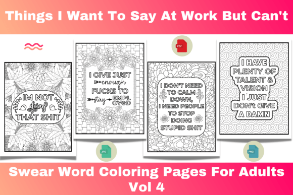 Download Swear Word Coloring Pages for Adults - Pages Collection