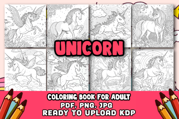 Download Cute Unicorn Coloring Pages for Adults - Pages Collection