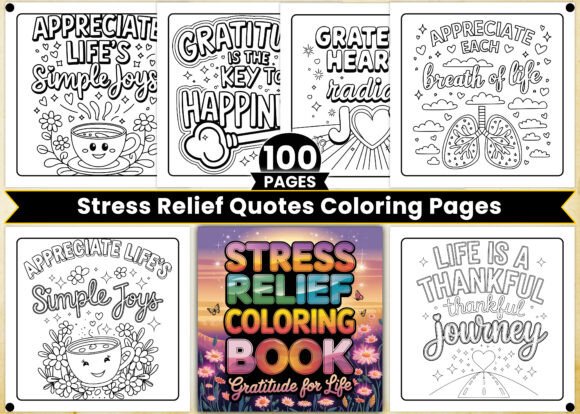 Download Stress Relief Quotes Coloring Pages - Pages Collection