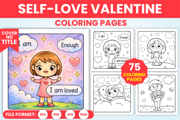Download Self-Love Valentine Coloring Pages - Pages Collection