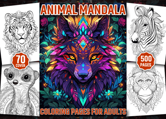 Download 500 Animal Mandala Coloring Pages - Pages Collection