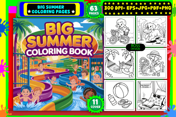 Download Big Summer Coloring Pages for Adults - Pages Collection