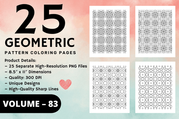 Download Adult Geometric Pattern Coloring Pages - Pages Collection