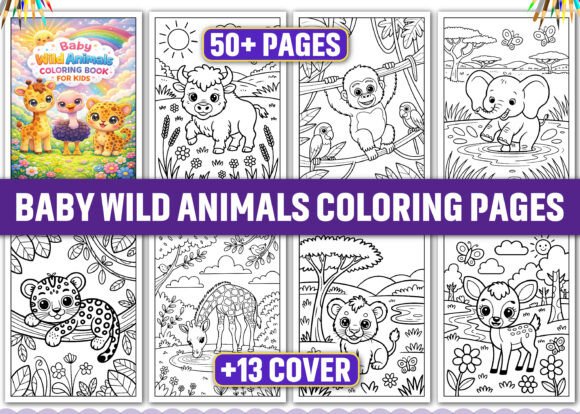 Download 50 Baby Wild Animals Coloring Pages - Pages Collection