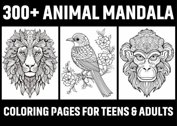 Download 300+ Animal Mandala Coloring Pages - Pages Collection