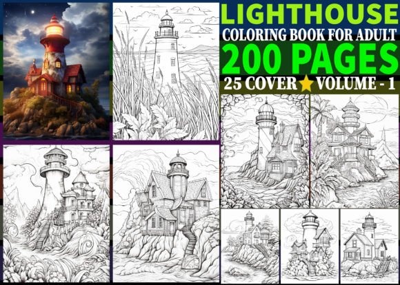 Download 200 Beautiful Lighthouse Coloring Pages - Pages Collection