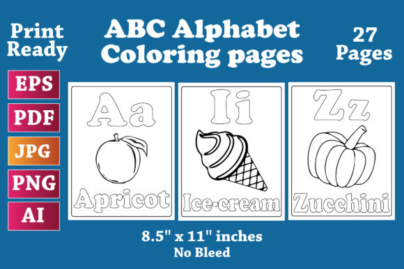 Download ABC Alphabet Coloring Pages - Pages Collection