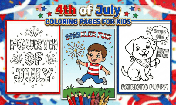 Download 20 4th July Fun Coloring Pages for Kids - Pages Collection