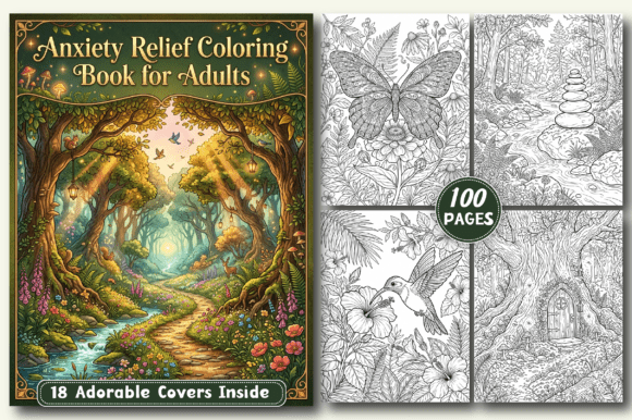 Download Anxiety Relief Coloring Pages for Adults - Pages Collection