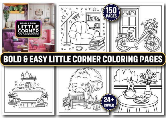 Download Bold Easy Little Corner Coloring Pages - Pages Collection
