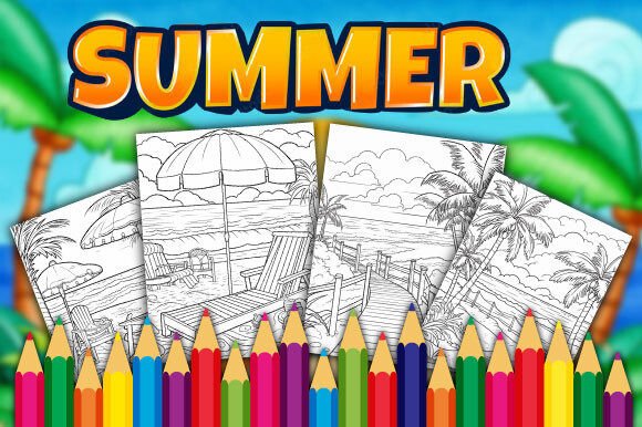 Download 100+ Summer Coloring Pages for Kids - Pages Collection