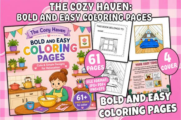 Download The Cozy Haven Coloring Pages - Pages Collection