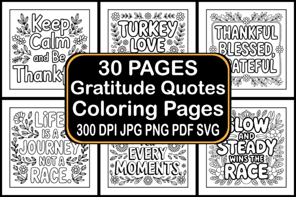 Download Gratitude Quotes Coloring Pages - Pages Collection