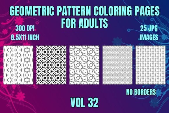 Download KDP Geometric Pattern Pages - Pages Collection