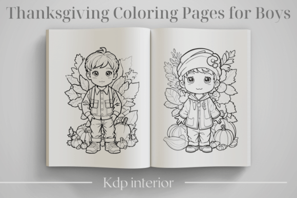 Download Thanksgiving Coloring Pages for Boys - Pages Collection