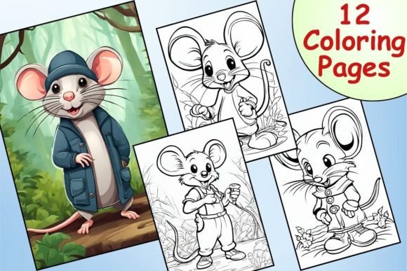 Download Rat Coloring Pages for Boys and Girls - Pages Collection