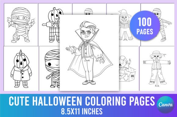 Download 100 Cute Halloween Coloring Pages Kids - Pages Collection