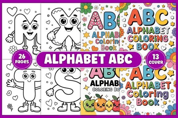 Download ABC Alphabet Coloring Pages for Kids - Pages Collection