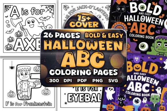 Download Halloween ABC Alphabet Coloring Pages - Pages Collection