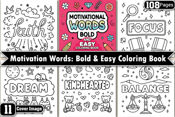 Download 108 Motivational Word Coloring Pages - Pages Collection