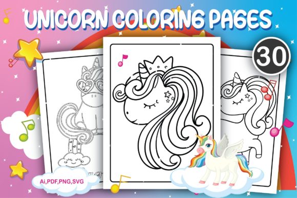 Download Unicorn Coloring Pages for Adults - Pages Collection