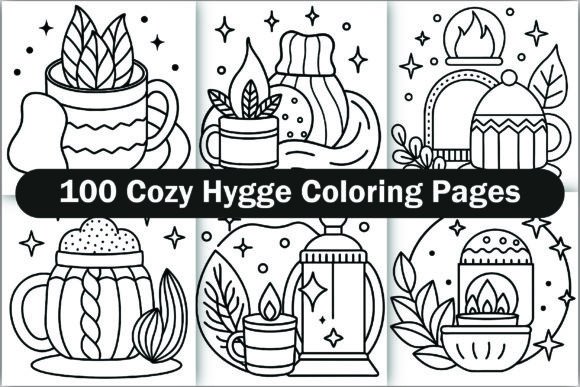 Download Cozy Hygge Coloring Pages - Pages Collection