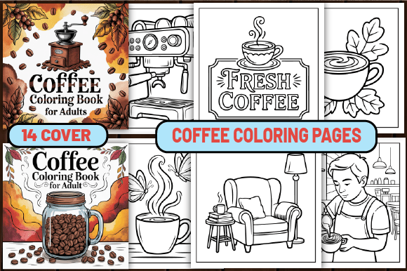 Download 40 Coffee Coloring Pages for Adult - Pages Collection