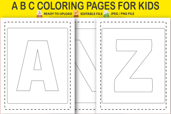 Download (a to Z) ABC COLORING PAGES for KIDS - Pages Collection