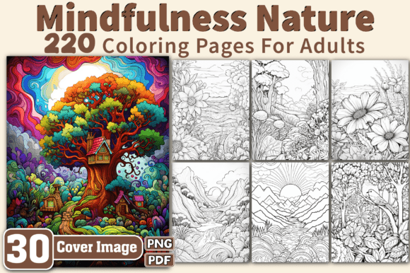 Download Mindfulness Nature Coloring Pages Adults - Pages Collection