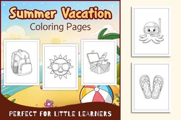 Download Summer Vacation Coloring Pages - Pages Collection