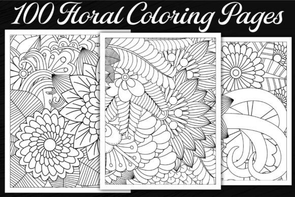 Download Floral Coloring Pages - Pages Collection