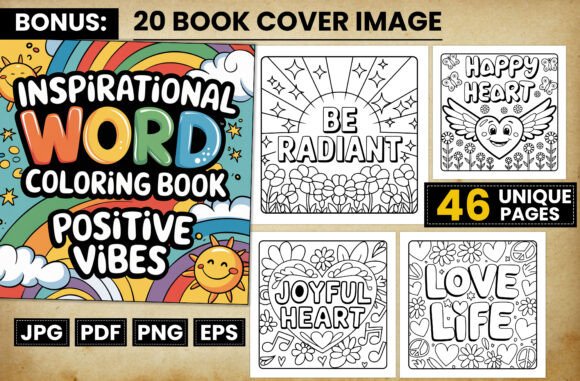 Download Inspirational Word Coloring Pages - Pages Collection