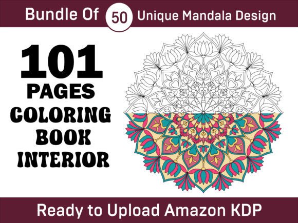 Download 101 Pages Mandala KDP Interior Vol-2 - Pages Collection