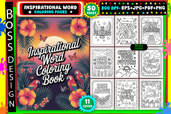 Download Inspirational Word Coloring Pages - Pages Collection