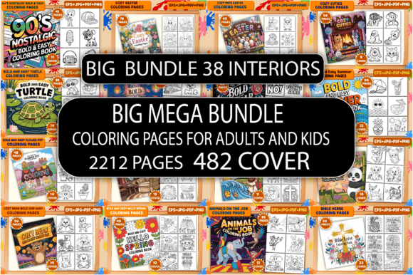 Download BIG MEGA BUNDLE COLORING PAGES&nbsp; - Pages Collection