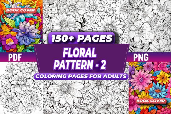 Download Flowers Pattern Coloring Pages 2 - Pages Collection