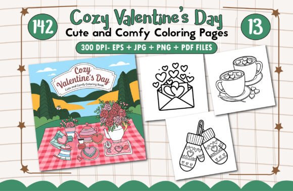Download Cozy Valentine's Day Coloring Pages - Pages Collection